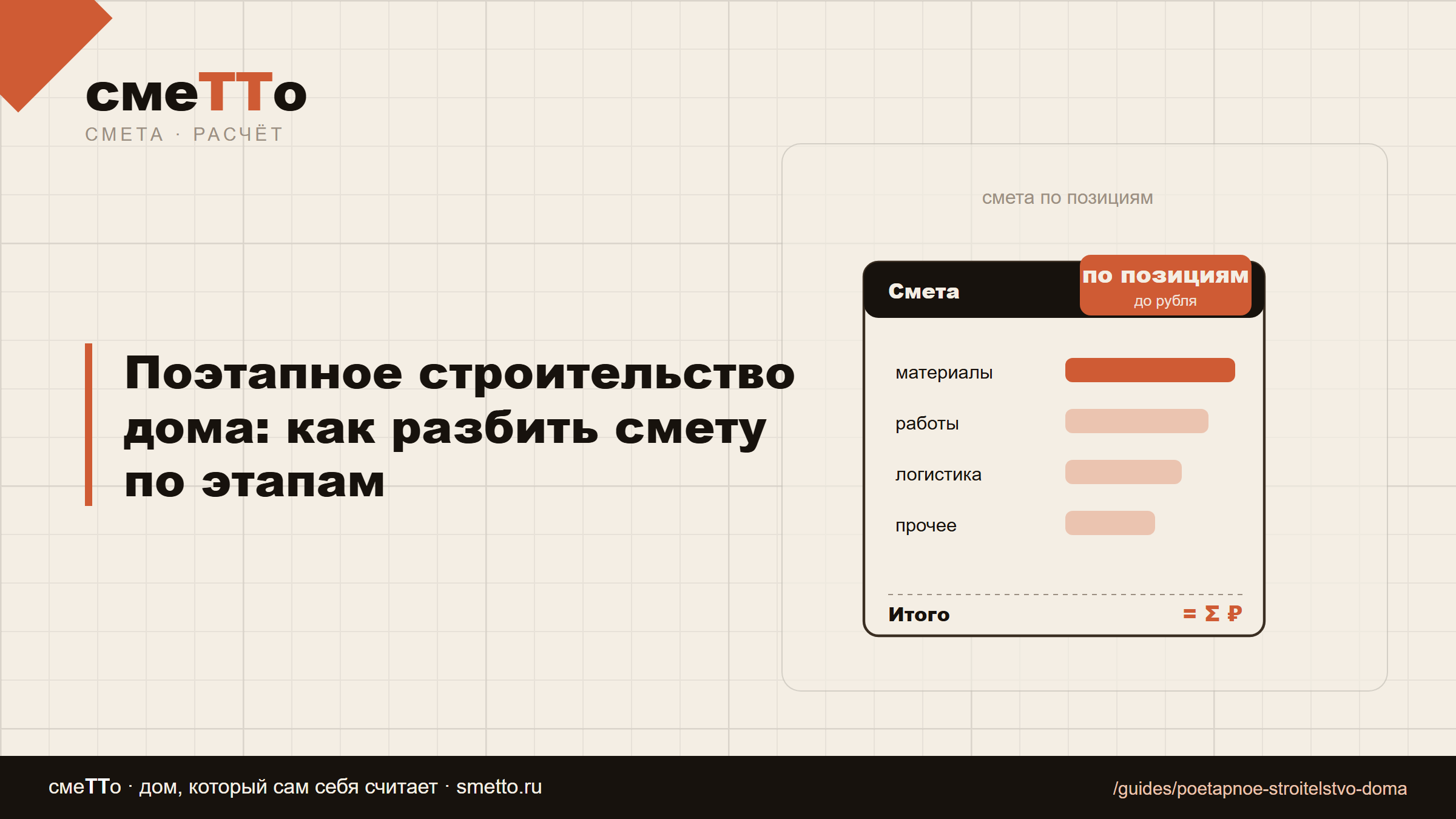 Поэтапное строительство дома: как разбить смету по этапам
