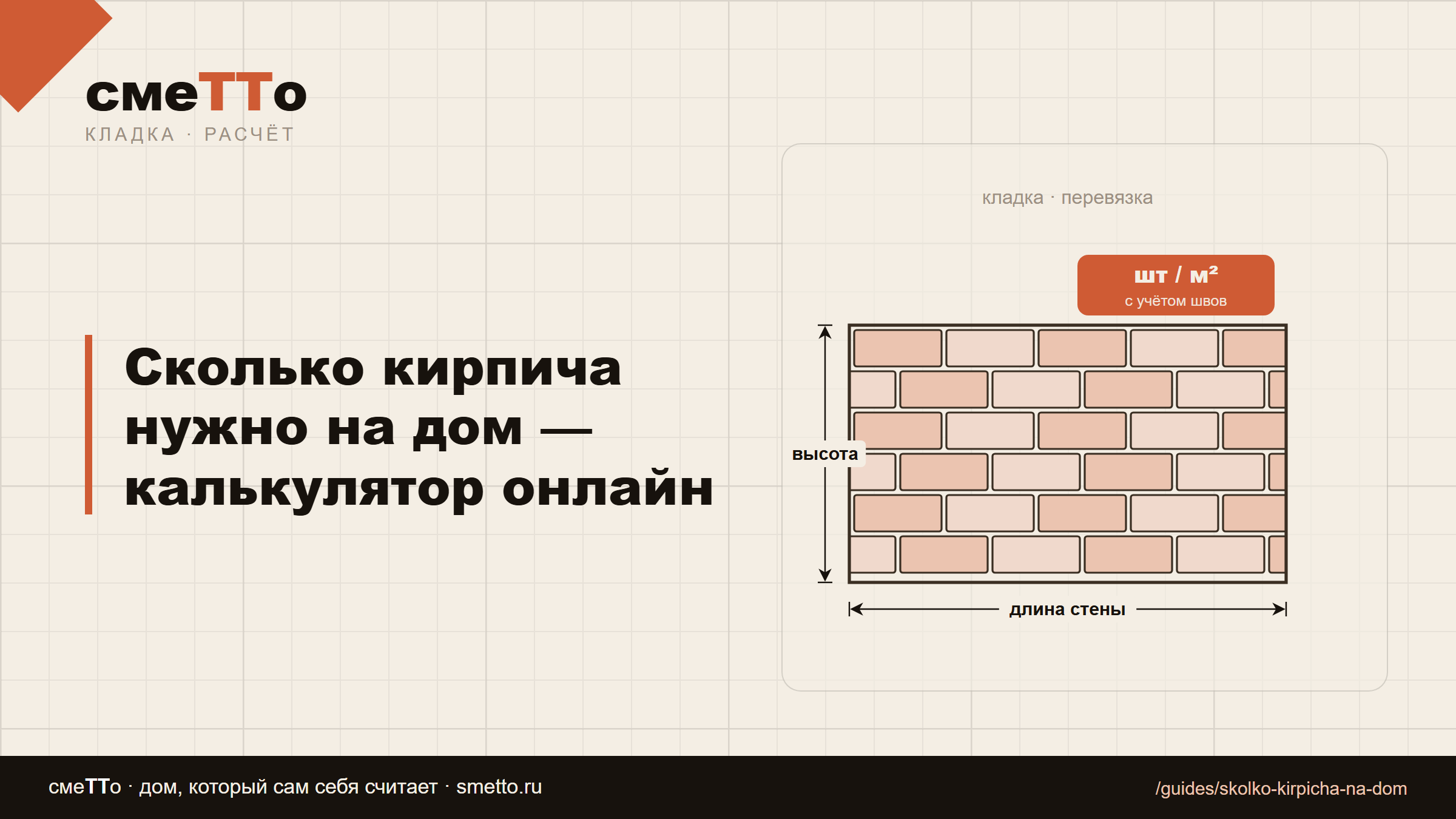 Сколько кирпича нужно на дом — калькулятор онлайн